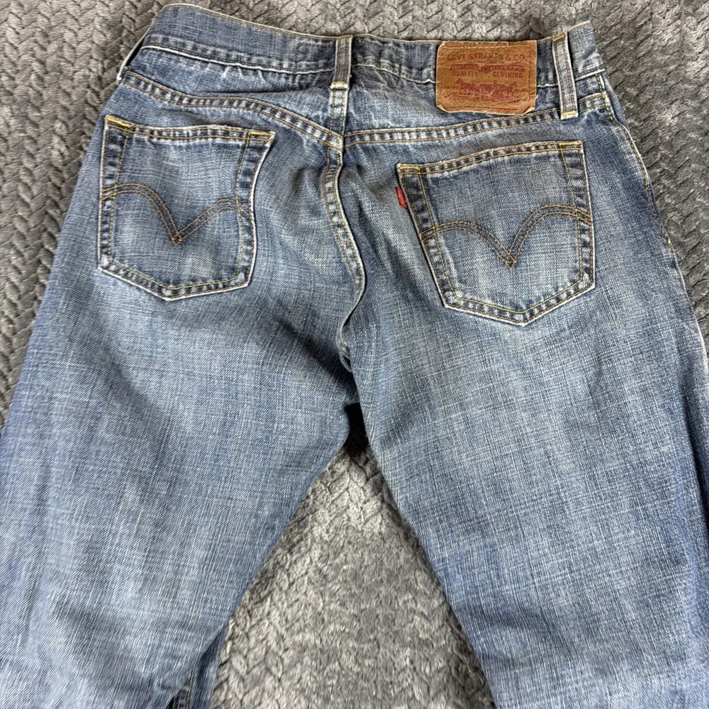 Vintage Levi's 514 Jeans‎ Mens 30x32 Straight Fit 5-Pocket Stretch Flex Denim